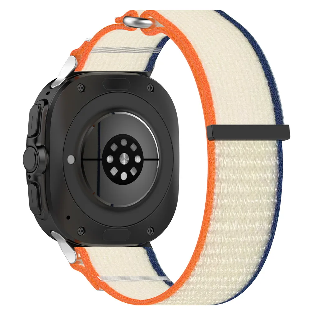 Nylon-Armband für Samsung Galaxy Watch Ultra 47 mm, Zubehör, Ersatz-Sport-Armband mit gewebtem Armband