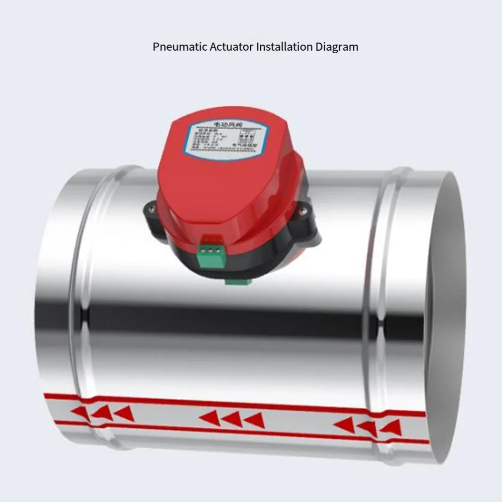 Electric Damper Valve Actuator 220V Electric Damper/valve Electric Air Duct Motorized Damper For Ventilation Pipe Valve