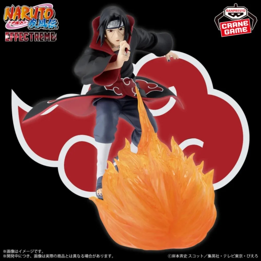 

In Stock Bandai BANPRESTO Effectreme Naruto Shippuden 13cm Uchiha Itachi II Anime Action Figure Model Toys Collection Doll Gifts