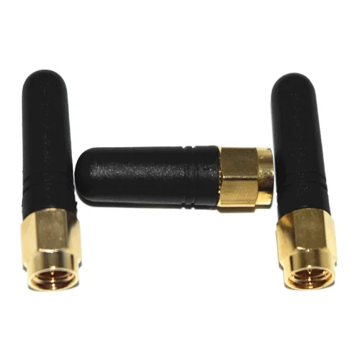 1pcs 2.4G ultra-short antenna 3CM long small size WIFI bluetooth zigbee antenna external glue stick antenna SMA connector