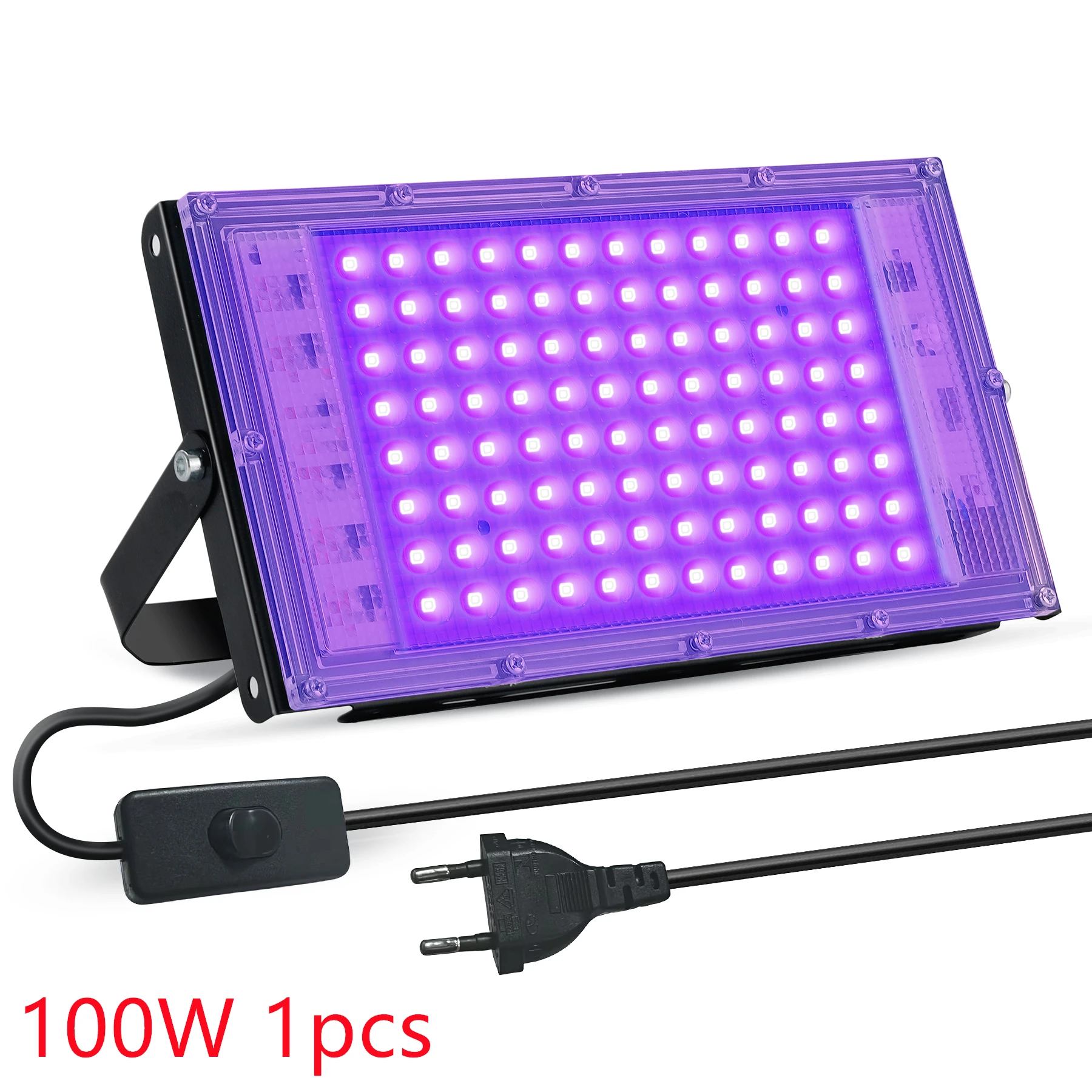 UV Zwart Licht 50W 100W 150W outdoor LED-schijnwerper Zwart Licht LED Spotlight 395nm Lamp voor Disco Glow Party Stage licht