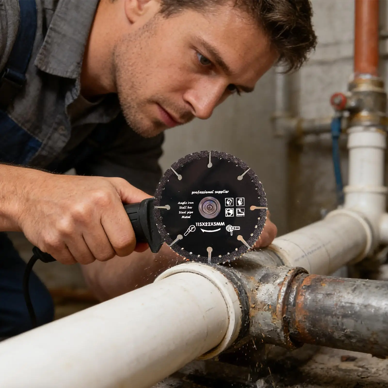 切断ホイール-3-ピース多目的精密グラインダー切断ホイールアルミニウム用研磨大理石鋼木材研削用