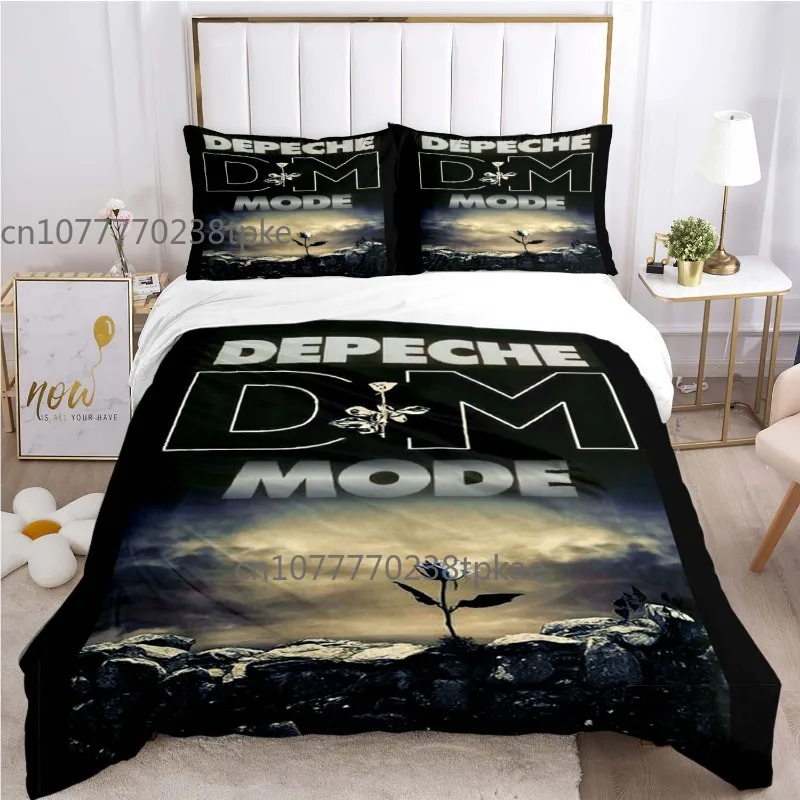 Depeche Mode Band Duvet Cover Sets Printed Bedding Set Double Queen King Size 2/3pcs,Bettbezug