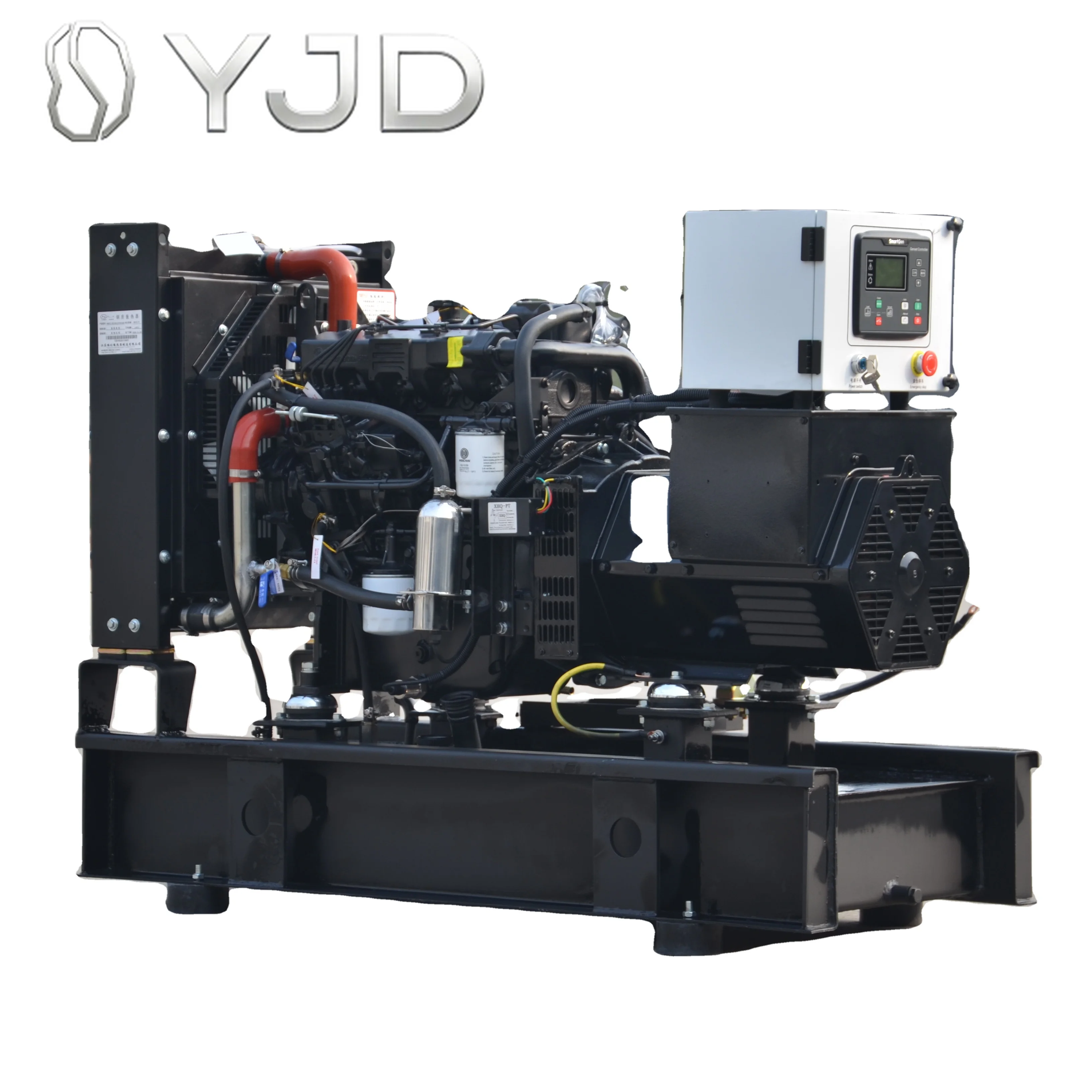 Weic-hai Intercooling Turbocharged 40kw 50kva Silent Auto ATS Open Frame Diesel Generator 1800rpm Water-Cooled Power Supplier