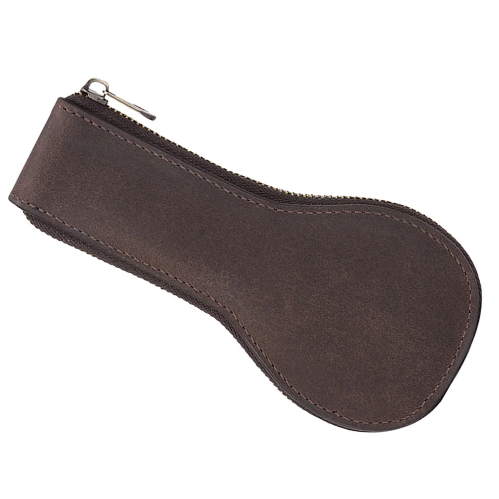 

Portable Watch Case Box Men Smartwatch Holder Travel Protective Container Wear Resistant Easy Carry Storage Coffee