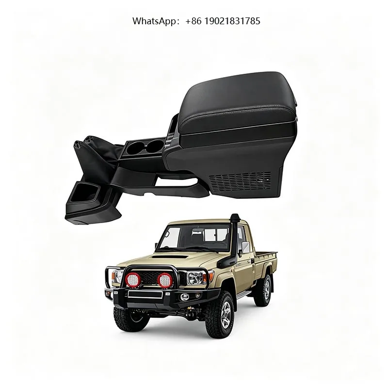 Center Console Armrest Box Full Kit fFJ Cruiser GSJ15W 2007 2023 Modified Storage Console Box With Car Refrigerator