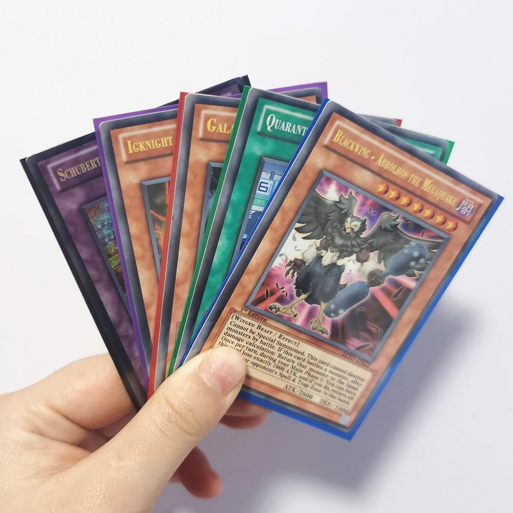 60PCS Matte Outer Colorful Yu Gi Oh Card Sleeves Trading Cards Protector Shield YGO Card Deck Cover Japanese Size Sleeve 62x89mm