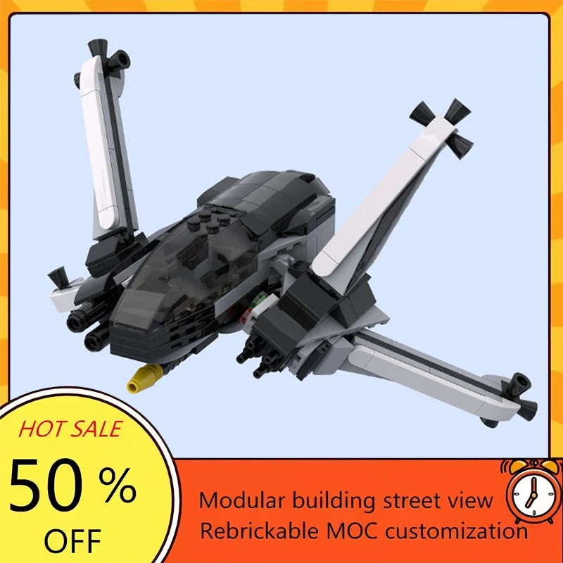 

278PCS Popular Space War Movie Model MOC Building Bricks Spaceship Modular Technology Gifts Holiday Assemble Children Toy Suit
