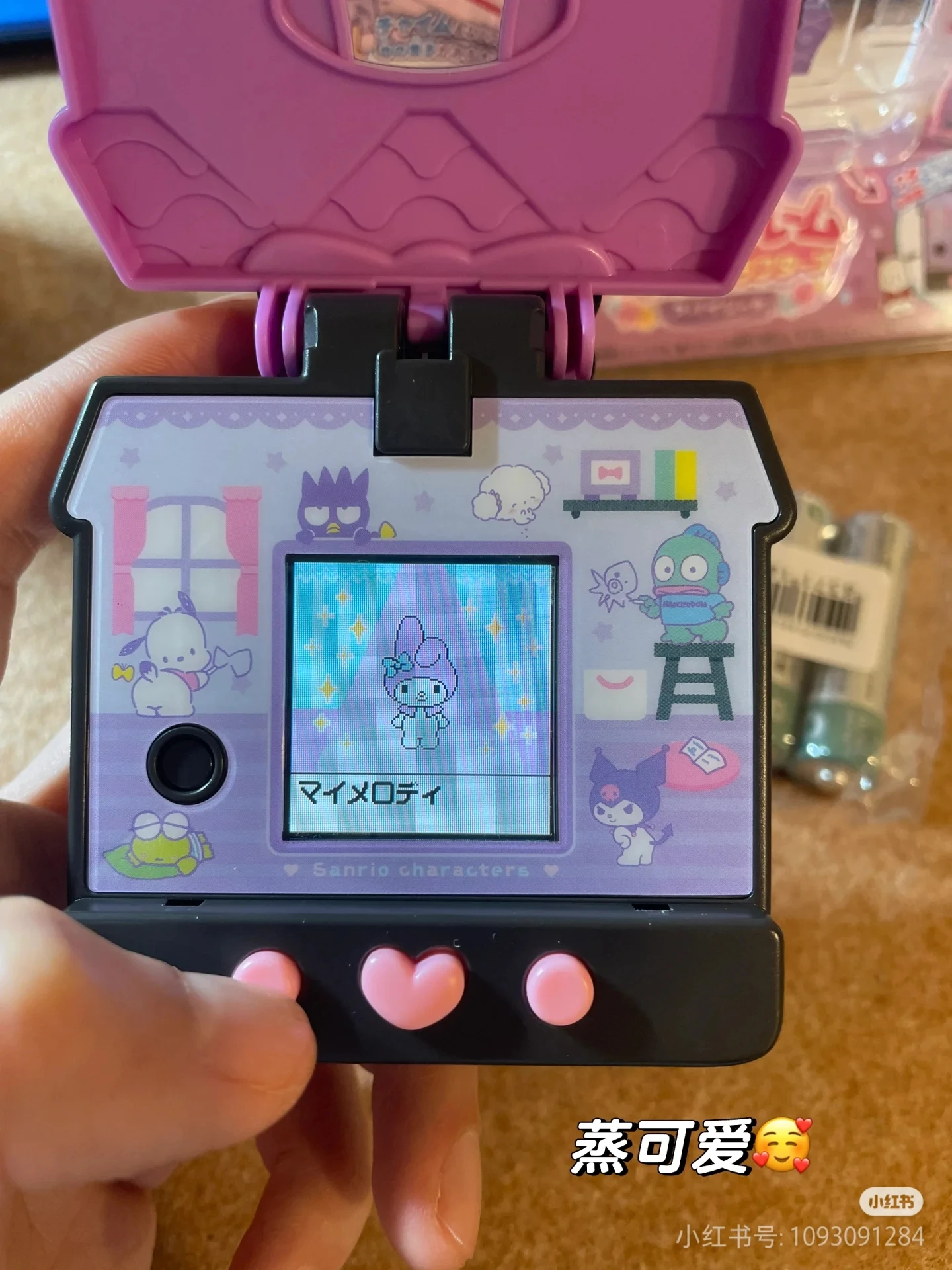 بانداي سانريو هيلوكيتي كورومي تاماغوتشي لعبة كاواي أنيمي الشكل تحصيل آلة الحيوانات الأليفة هدية عيد ميلاد للأصدقاء