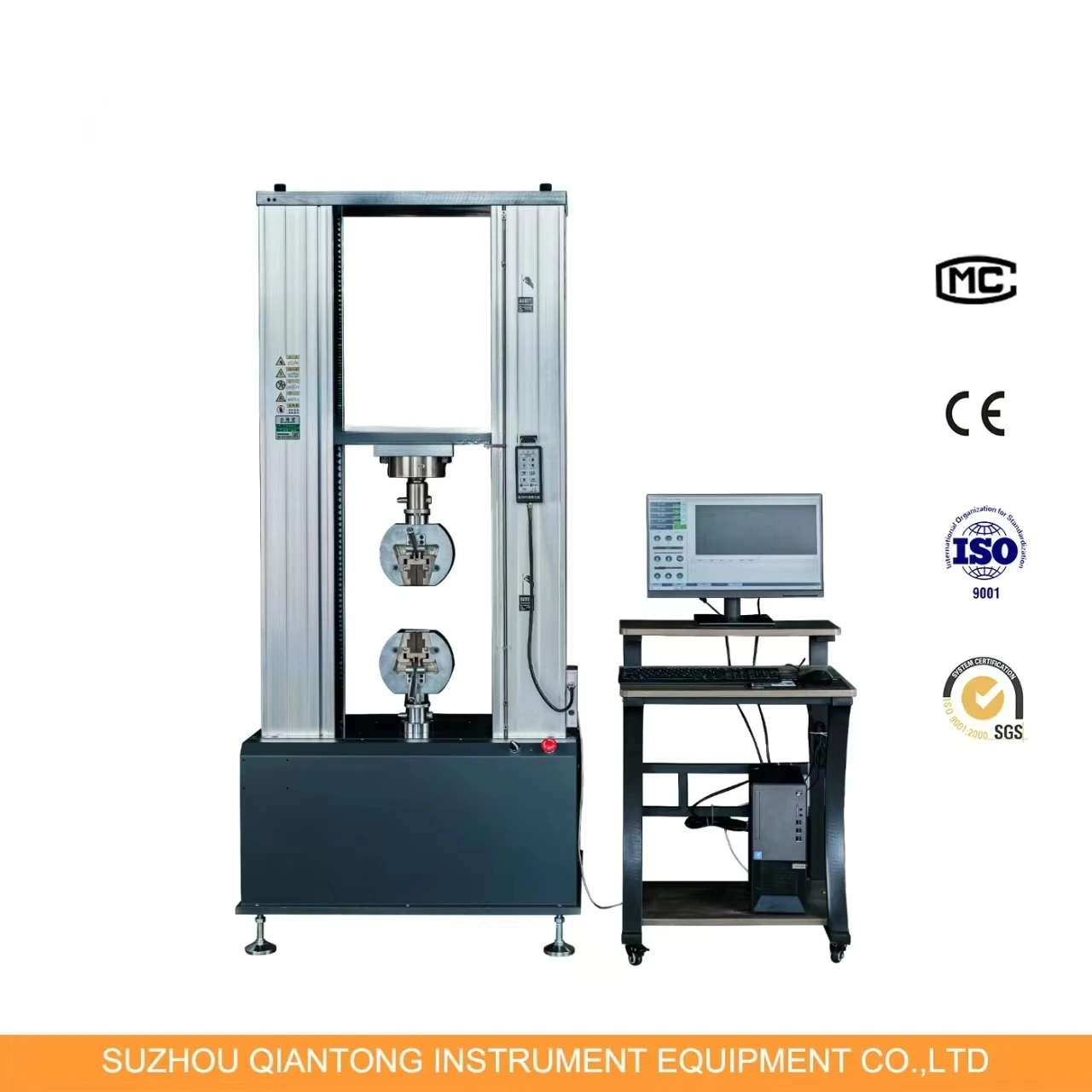 Electronic Universal Metal Testing Machine  ASTM Certified Data Analysis Software
