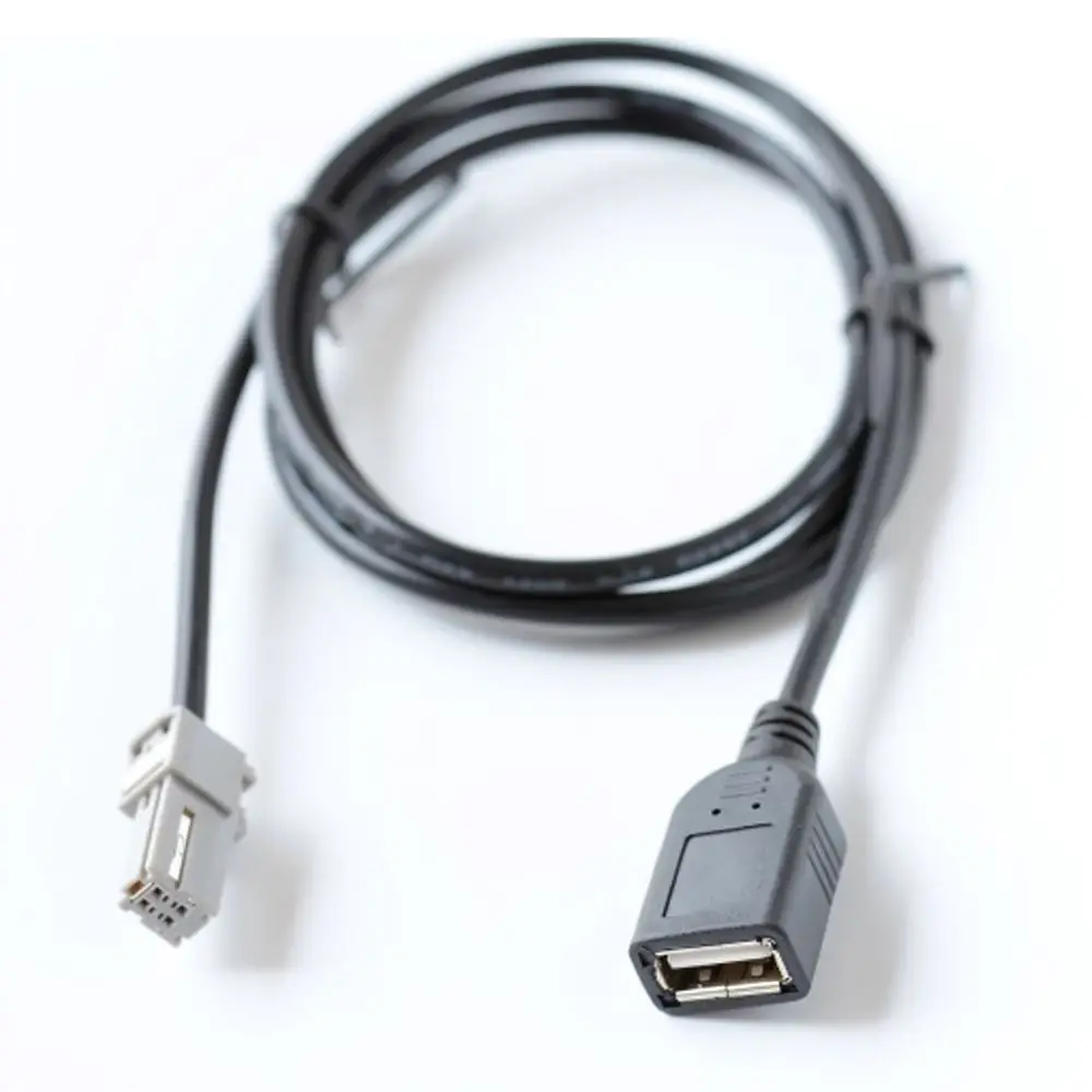 For For Toyota Corolla Camry CHR 2019 2022 Multimedia USB Cable Adapter Car Stereo Audio Data Input Connector Extension