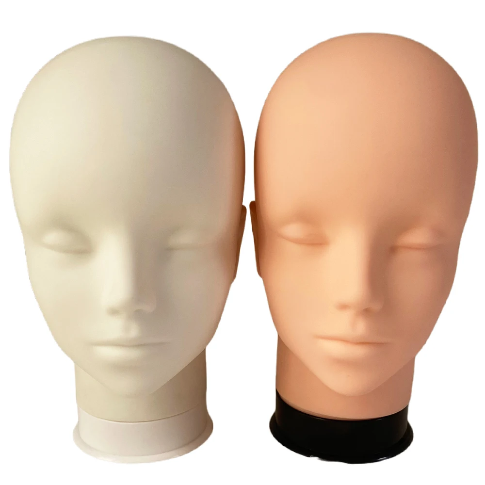

Mannequin Head For Wigs Making Display With T Pins/Wig Cap Training Practice For coser Wig Glasses Hat Display