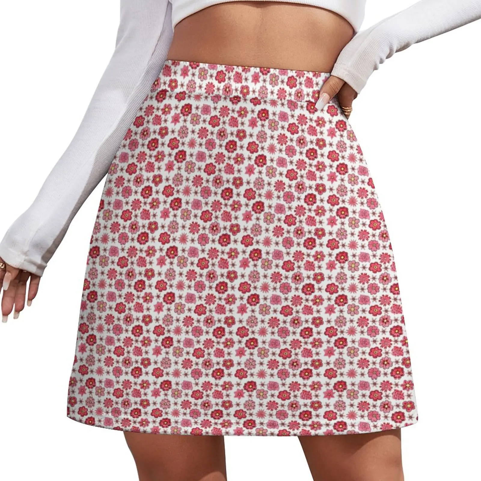 Positive attitude Mini Skirt Female skirt japanese kawaii clothes