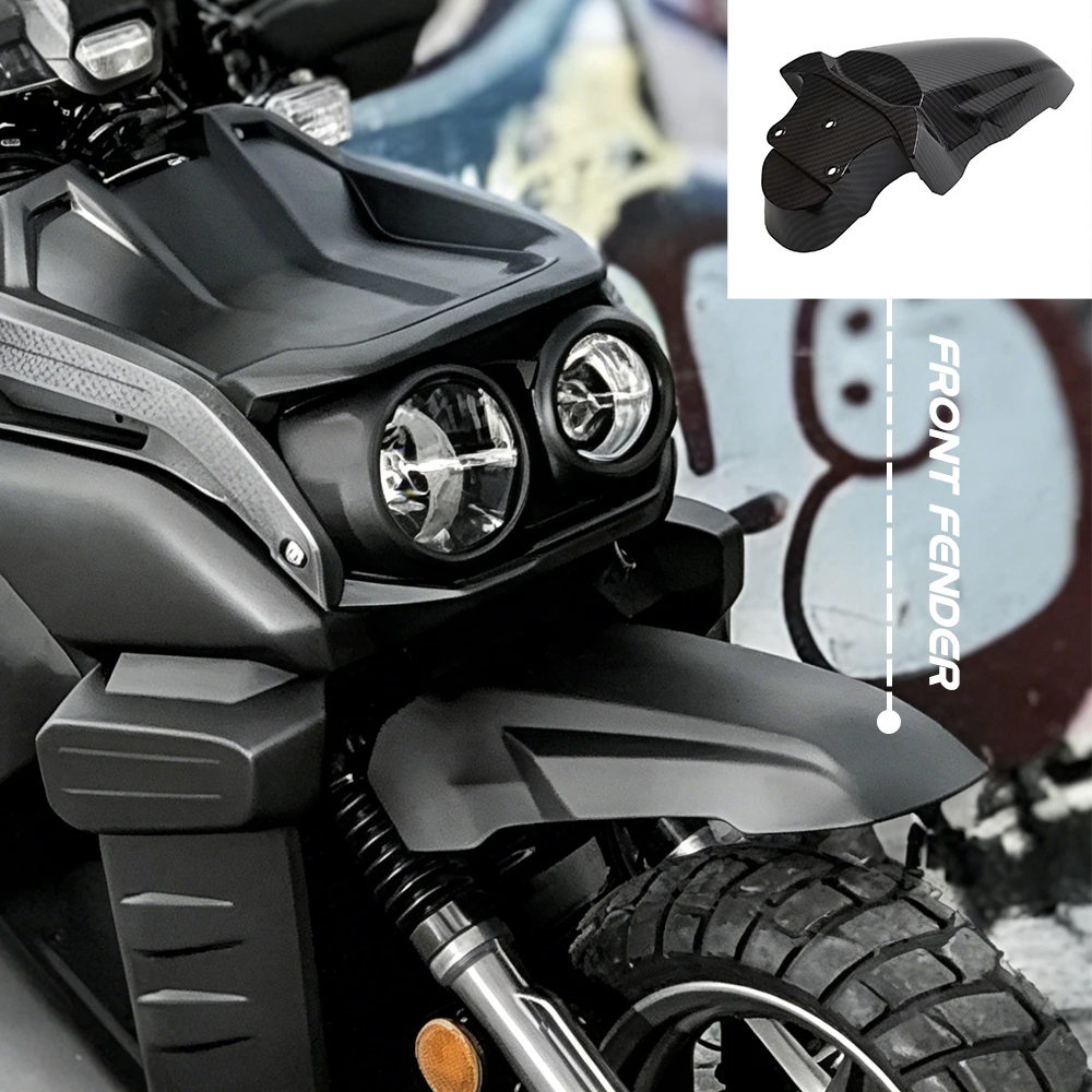 

Carbon Fiber Motorcycle Front Fender Fit for 2022 2023 Yamaha Zuma 125