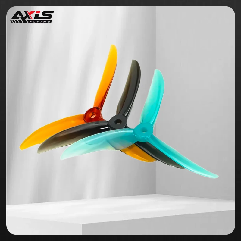 

2 пары реквизитов Axisflying BlackBird V2 BB39, 5-дюймовый 3-лопастной пропеллер для MANTA V2, 5-дюймовые комплекты рамок из углеродного волокна True X