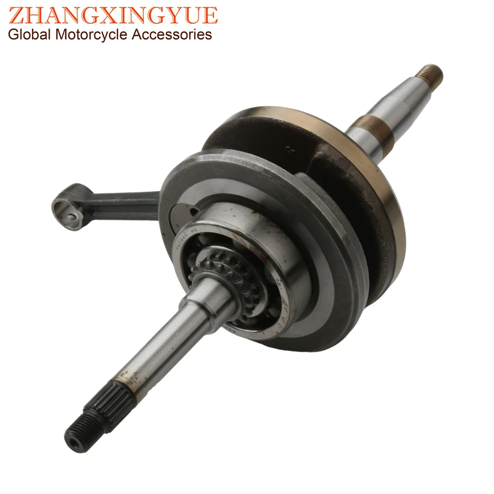 Scooter +3mm Racing Crankshaft For Kymco G3 G4 V1 V2 GP VP 125cc KDU Motorcycle Engine Parts