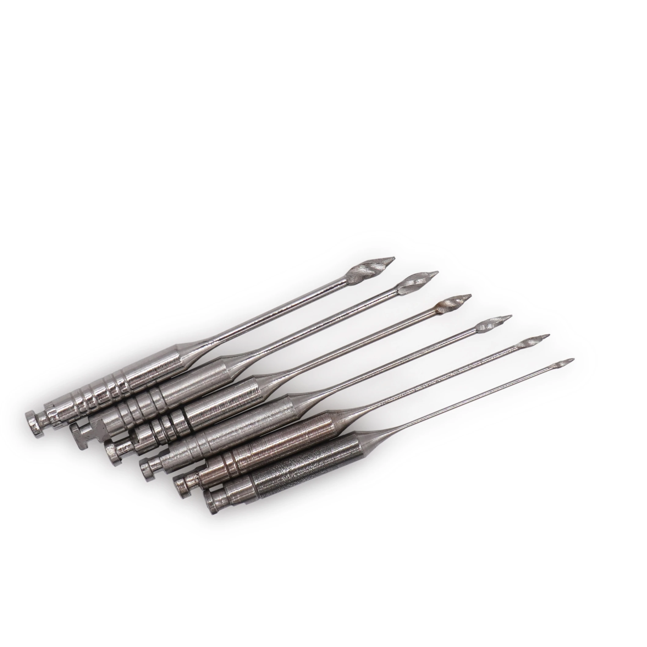 6Pcs/Pack Dental Endodontic Gates Drill Glidden Rotary 32mm Engine Use Stainless Steel Endo Files