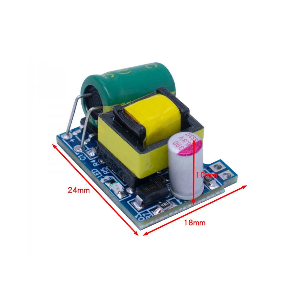 5V 700mA Isolation Switching Power Supply Module 3.5W Industrial-grade AC-DC Converter AC220V to DC5V Step-down Power Board