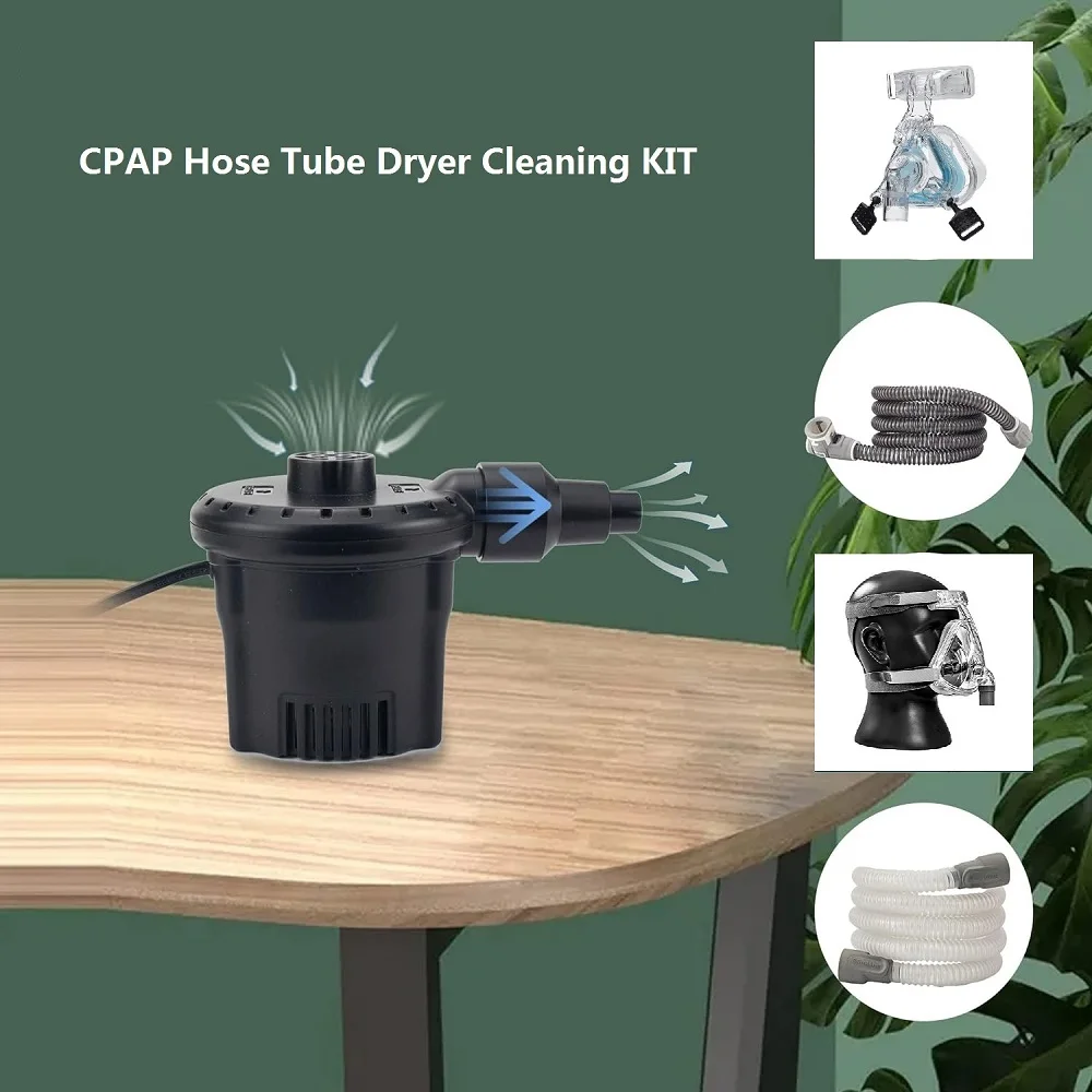 CPAP Hose Dryer Cleaning KIT with cleaner brush| CPAP Tube Cleaner_Quick Drying Water|CPAP Cleaning Supplies