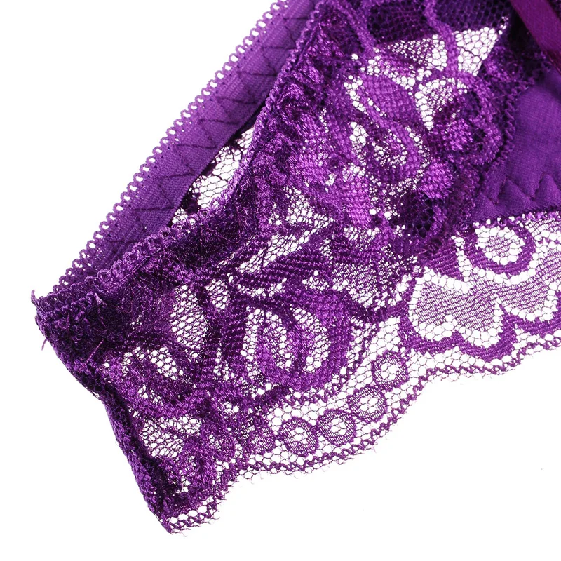 Сексуальное женское нижнее белье, трусики с кружевной отделкой, стринги с бабочкой, кружевной цветок, вышивка, супер удобный