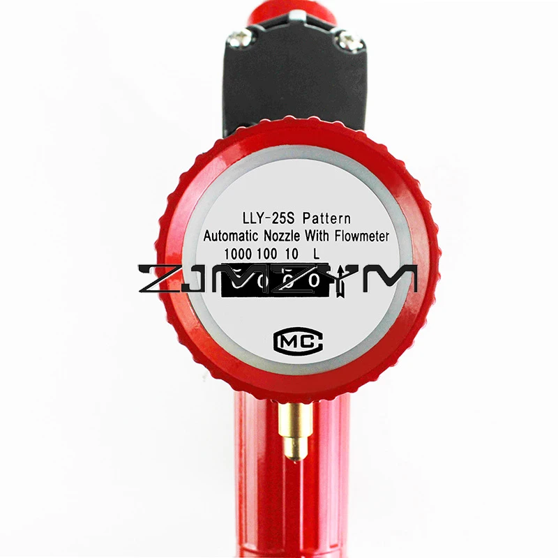 LY-25S Mechanical Metering Fuel Gun, Metering Oil Gun, Self-Sealing Jump, Diesel Fuel Gun, 1"