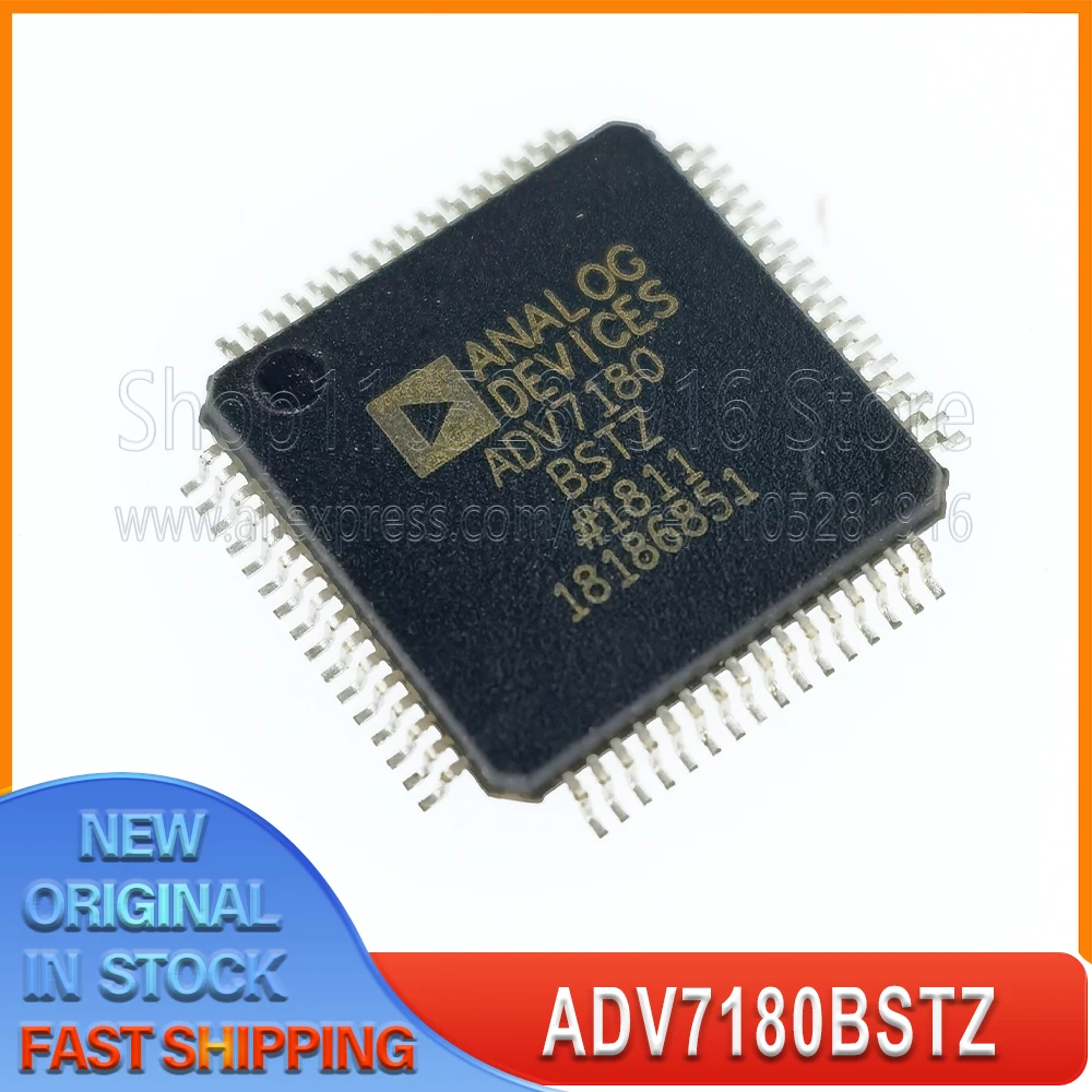 

5~20 шт./лот ADV7180 ADV7180BSTZ QFP-64 100% новый оригинал