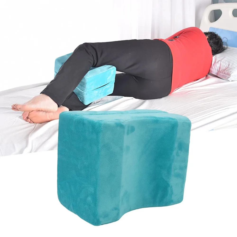 

Removable Knee Pillow Sponge Leg Pillows Relax Leg Back Hip Pain Relief Pressure Sleep Comfortably Washable Antibacterial Design