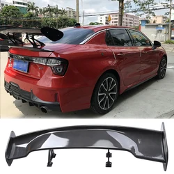 For Lynk&Co 03 spoiler 2018-2023 universal rear spoilers carbon Fiber Look wing car acesssories for toyota sedans subaru brz
