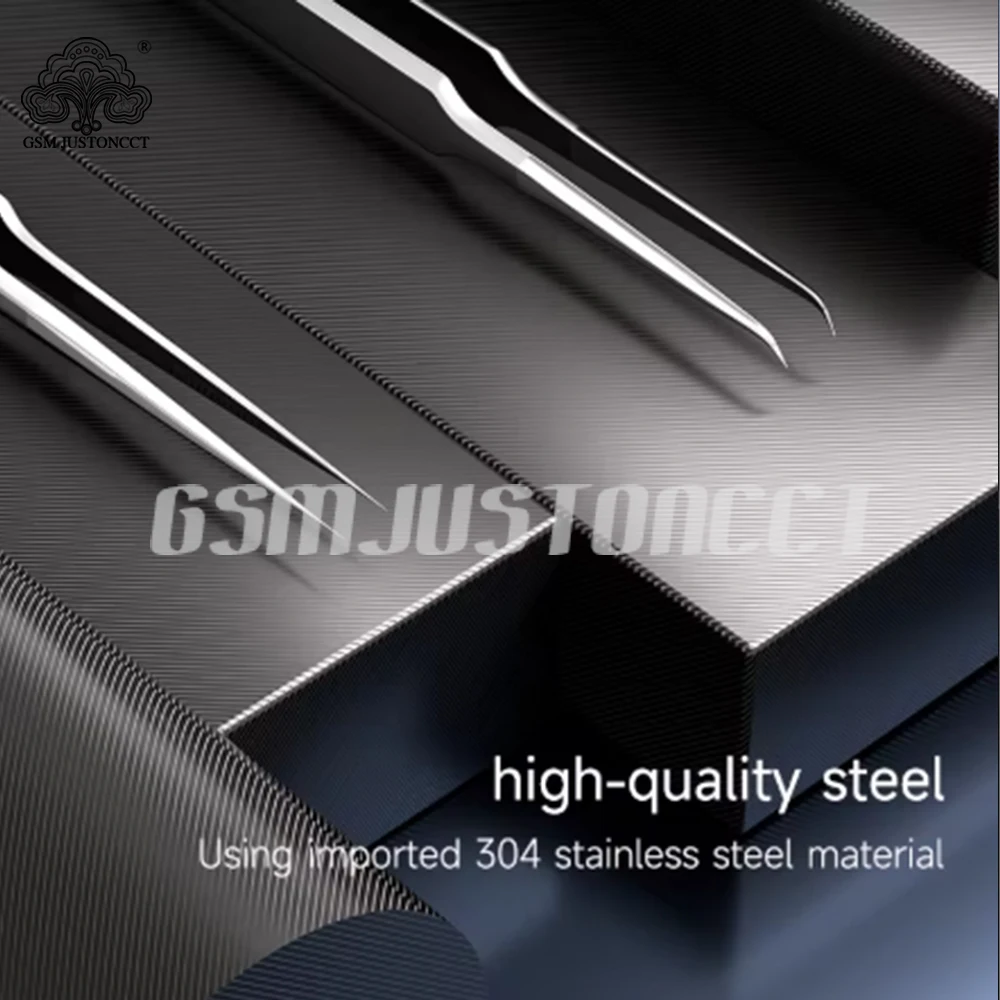 XZZ SA-14A SA-15A Extended Extra-pointed Tweezers Precision for Mobile Phones Repair Stainless Steel Tweezers