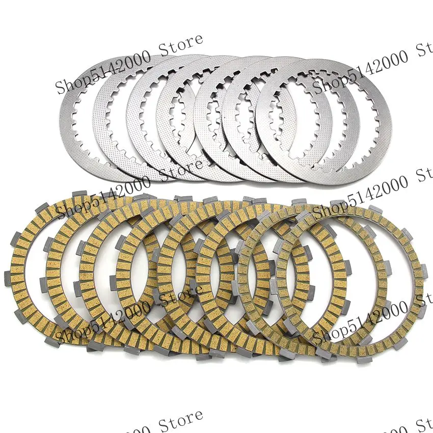 

Motorcycle Clutch Friction Plates Disc Set For Honda CB1100 AD Cast Wheels/3 Piston Calipers EX Spoke XL1000V (ABS) Varadero