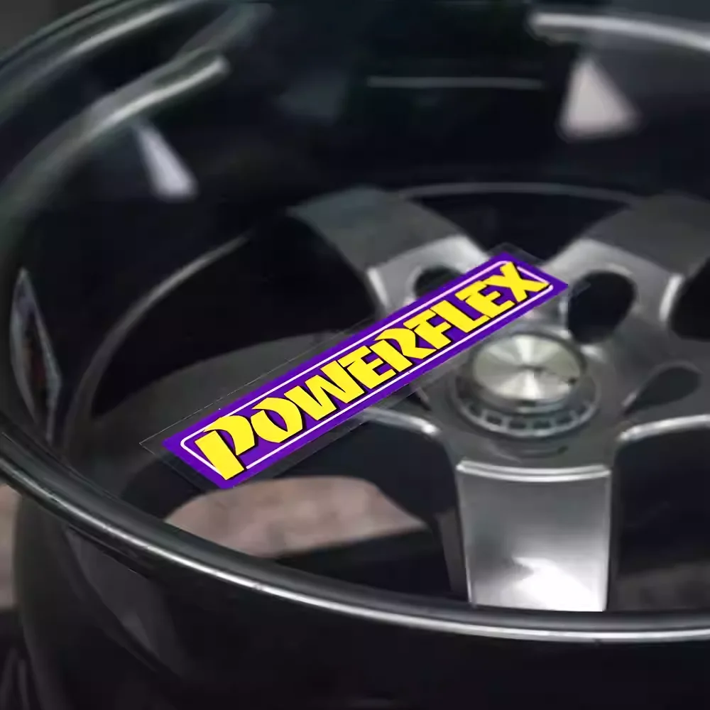 ملصق فينيل للسيارة لرسومات تزيين السيارات POWERFLEX Sponsor المعدلة #2