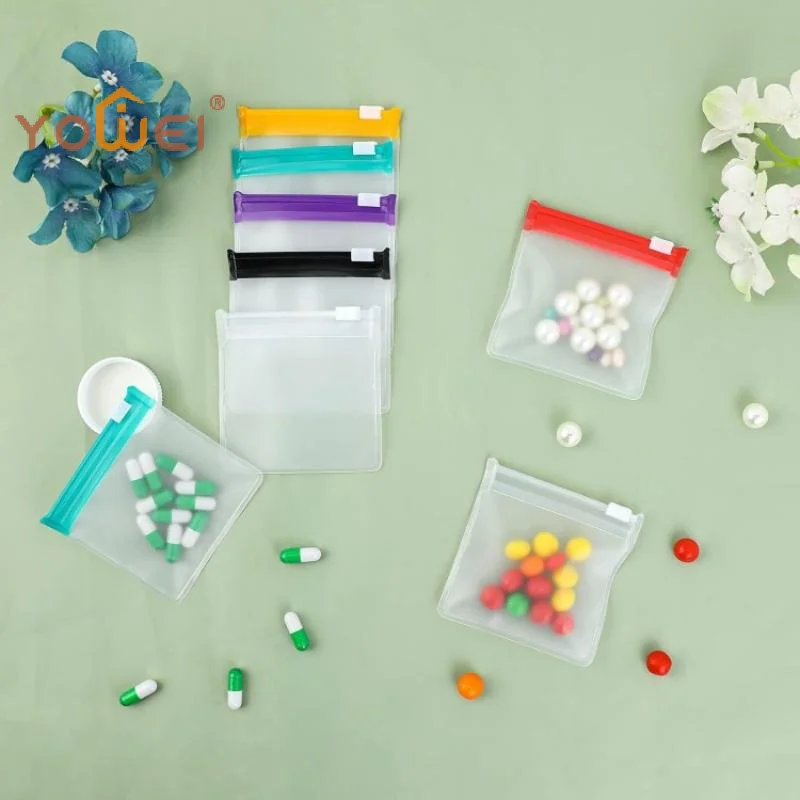 7/21Pcs Pill Pouch Bags Reusable Zippered Pill Pouch Medicine Organizer Self Sealing Translucent Medicine Bags Travel Bags