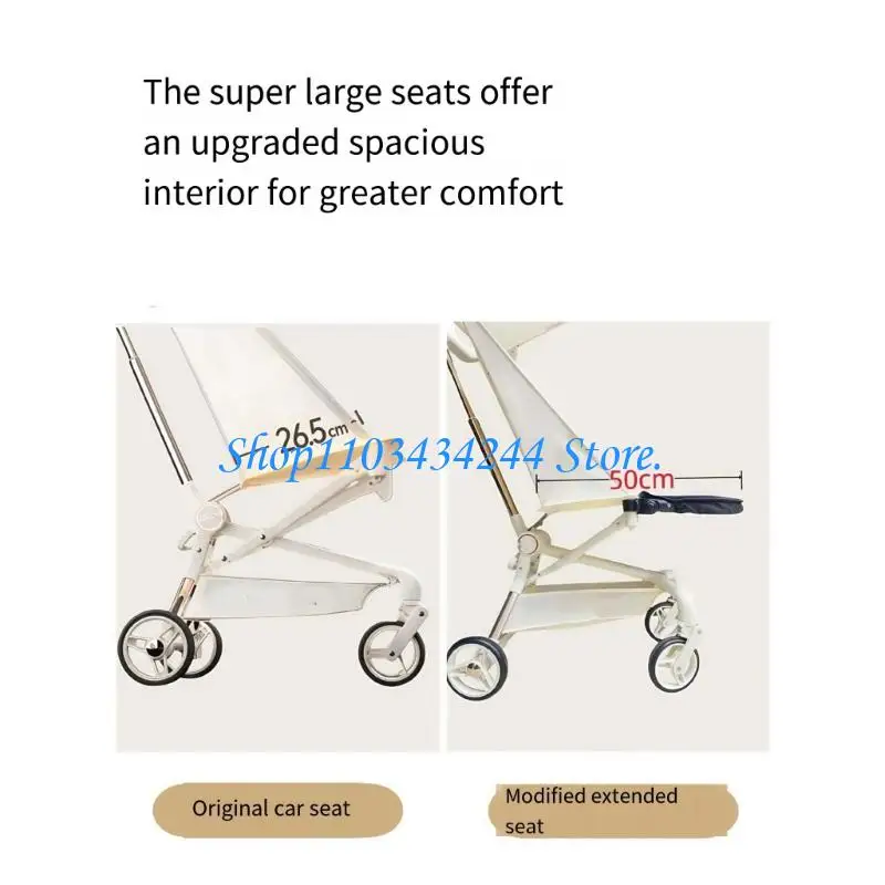 

Universal Adjustable Strollers Footrest Extension Handrail Support Enjoy Comfort