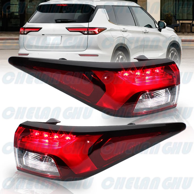 

LED Tail Light For Mitsubishi Outlander PHEV 2022 2023 2024 1 Pair Outer Side Rear Lamp Brake Light Car accessories