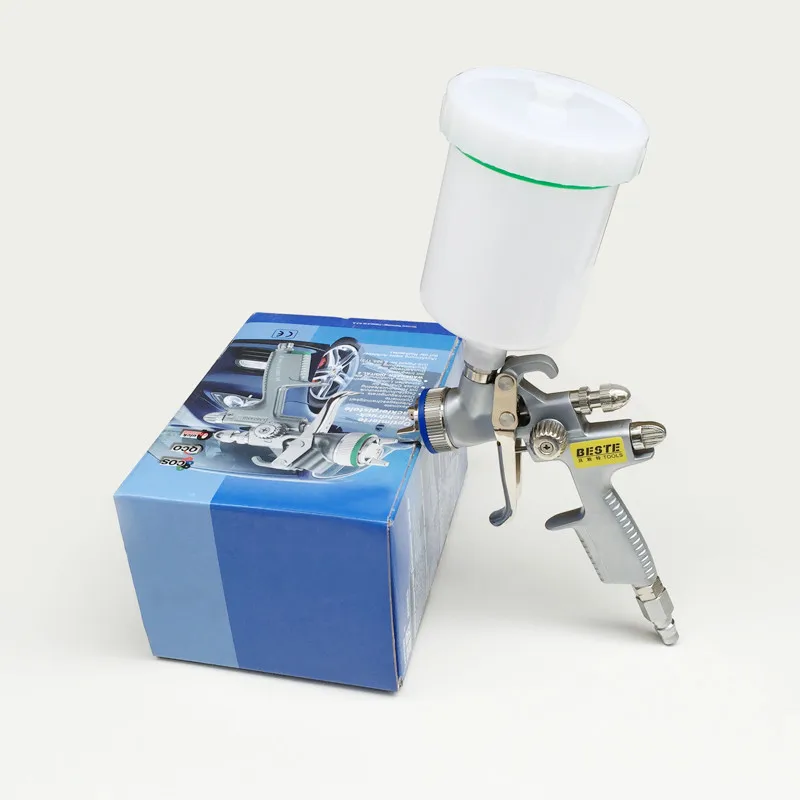 Taiwan Best 4000B Blue Wind Upper Pot Topcoat High Atomization Spray Gun Car Paint Spray Gun Environmental Protection Spray Gun
