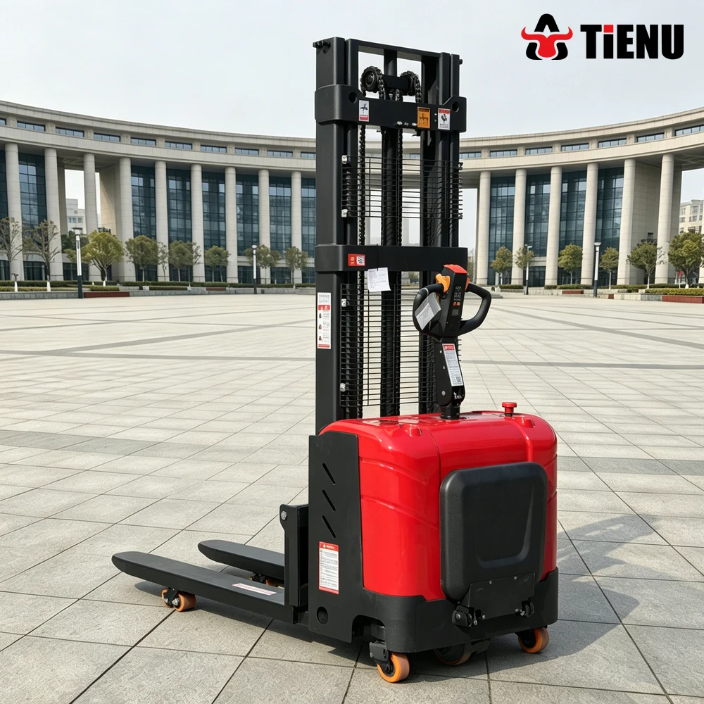 Customized hot selling warehouse portable forklift with easy climbing ability and supports customization