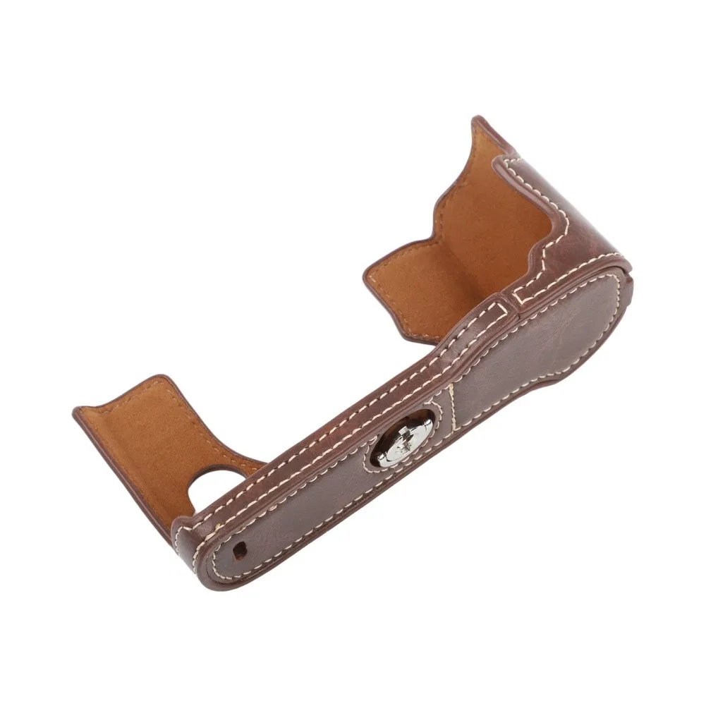 Leather-Style Camera Case Compatible with For FUJIFILM X-T50 Offering Scratch Resistance and Soft Interior Lining