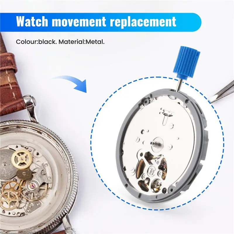 A32HOT-Mechanical Automatic Watch Movement Replacement Whole Movement Fit For SII NH38/NH38A Spare Parts Accessories