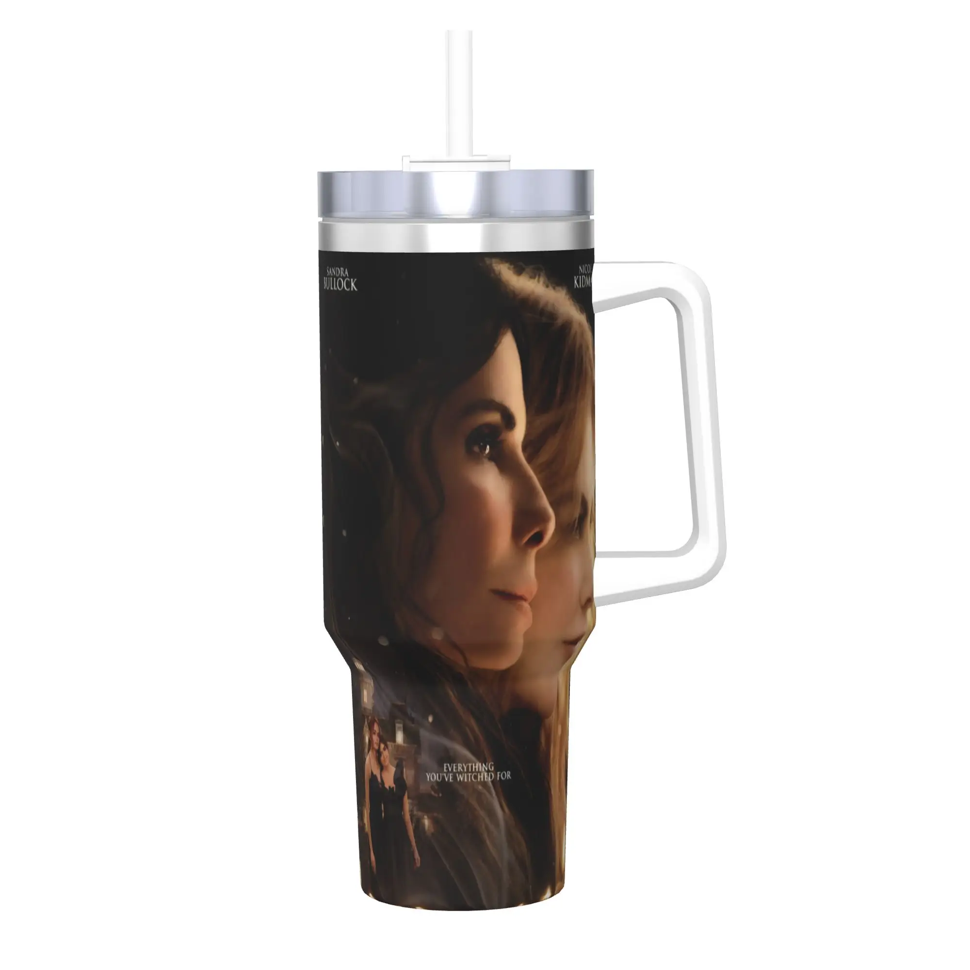 Practical Magic 2 Movie 2026 40oz Tumbler Stainless Steel Double Wall Vacuum Insulated  Mug With Straw