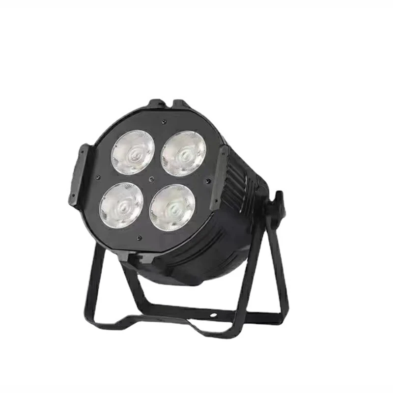 LED Stage Strobe Light, 200W, 4x50W, Quente, Legal, Branco, Alumínio, DJ, Disco, Natal, Mostrar