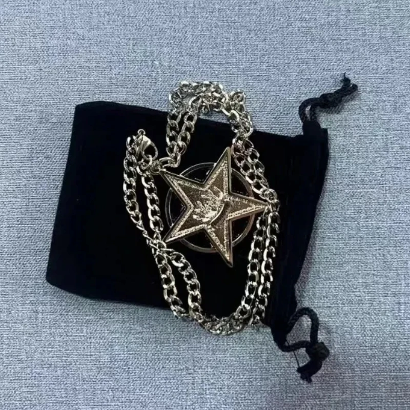 

Saint Seiya Myth тканевое ожерелье с 5-звездочным кулоном COS Hades God of Underworld Рыцари Зодиака Аниме Фигурка