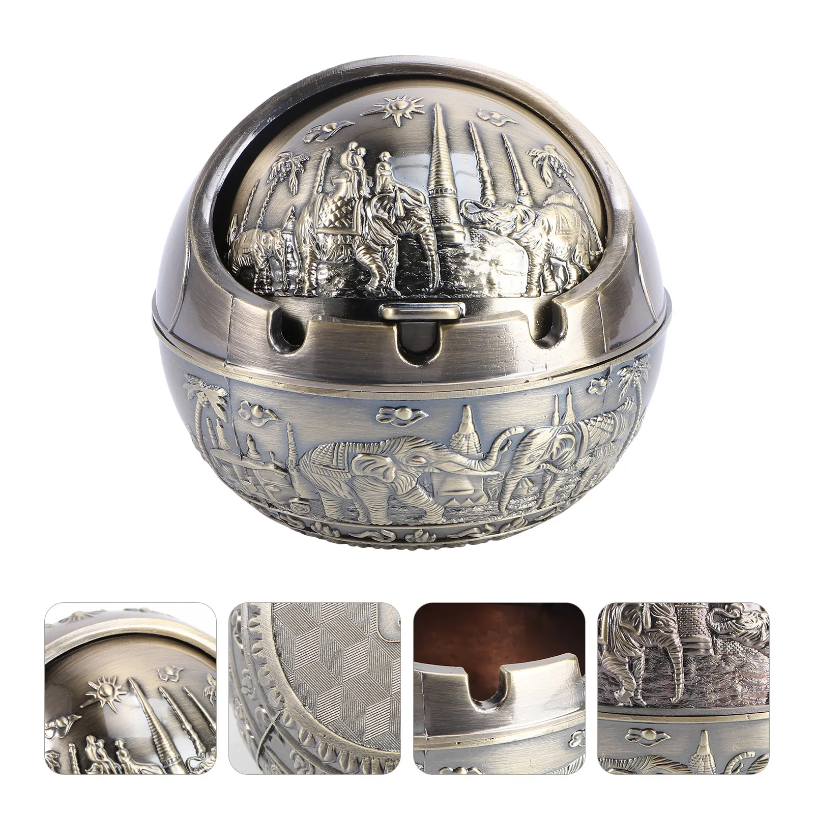 

Пепельница в форме слона, контейнер для окурков, декоративная пепельница, офисная пепельница, украшение для рабочего стола