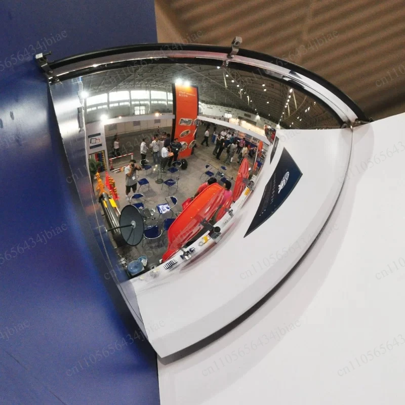 Eighth spherical mirror convex wide-angle mirror supermarket reflective wide field of view safety mirror multi-size
