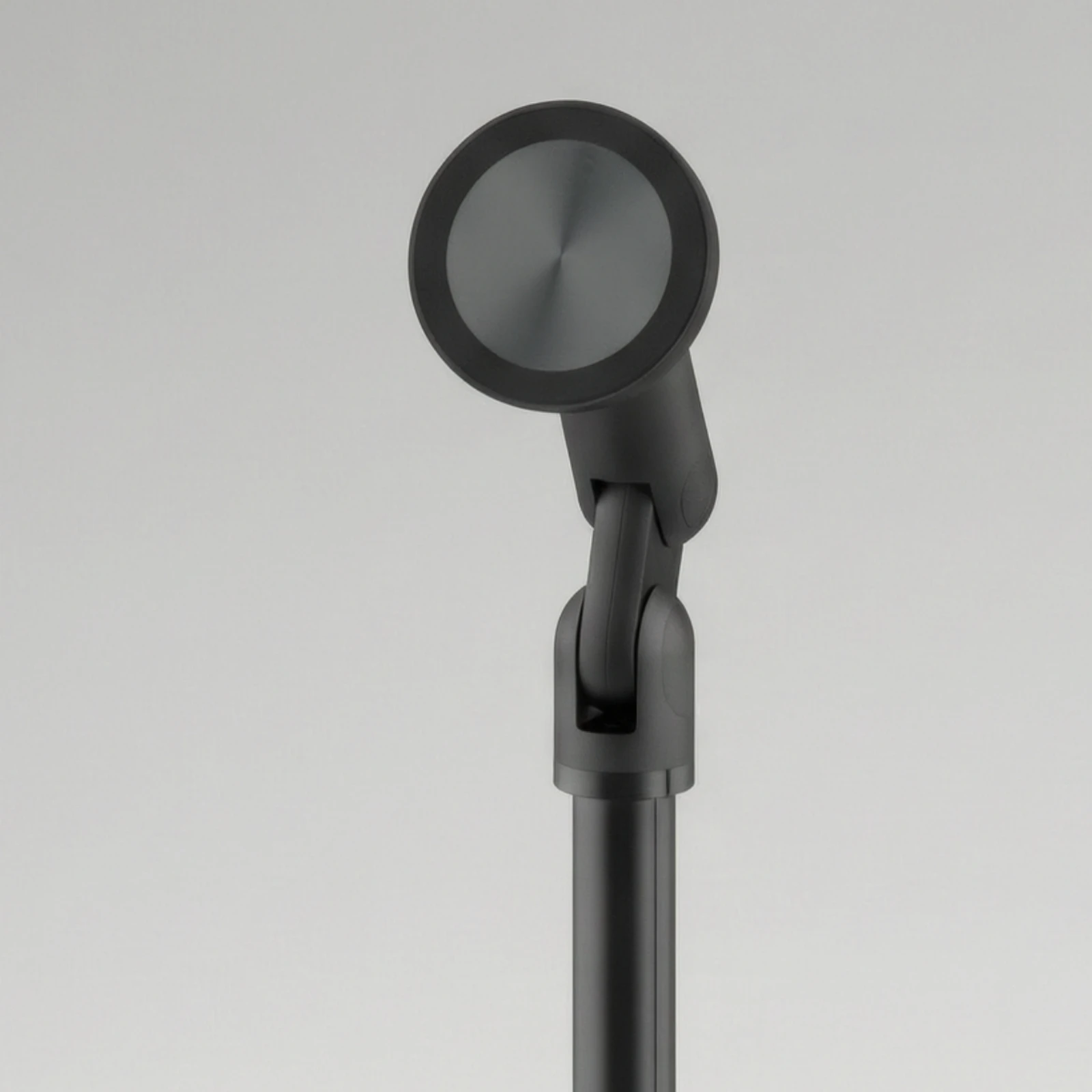 Telescoping Phone Stand with Rotating Holder Stable Foldable Phone Stand with Circular Base Compact Sleek for Office Desk