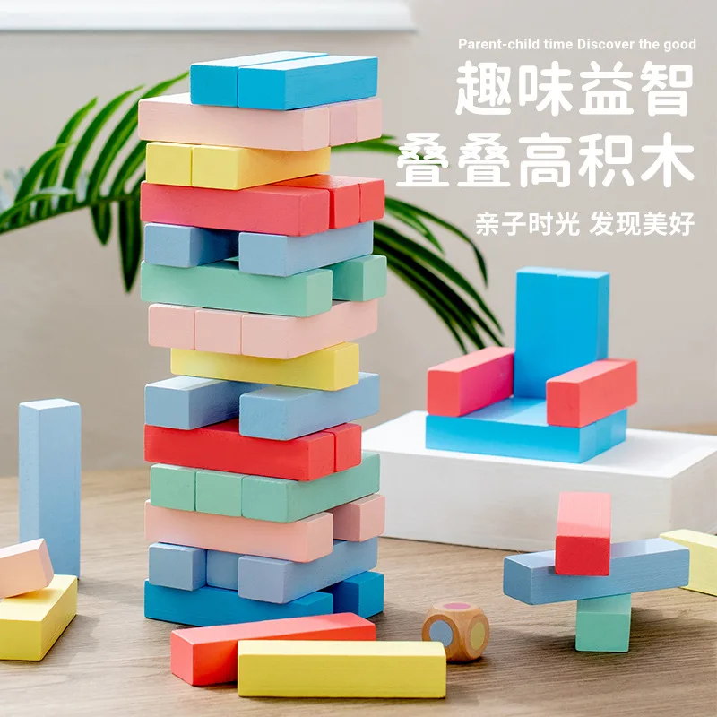 Dziecięca gra logiczna z klockami do rysowania, interaktywne zabawki edukacyjne dla rodziców i dzieci, klocki konstrukcyjne m