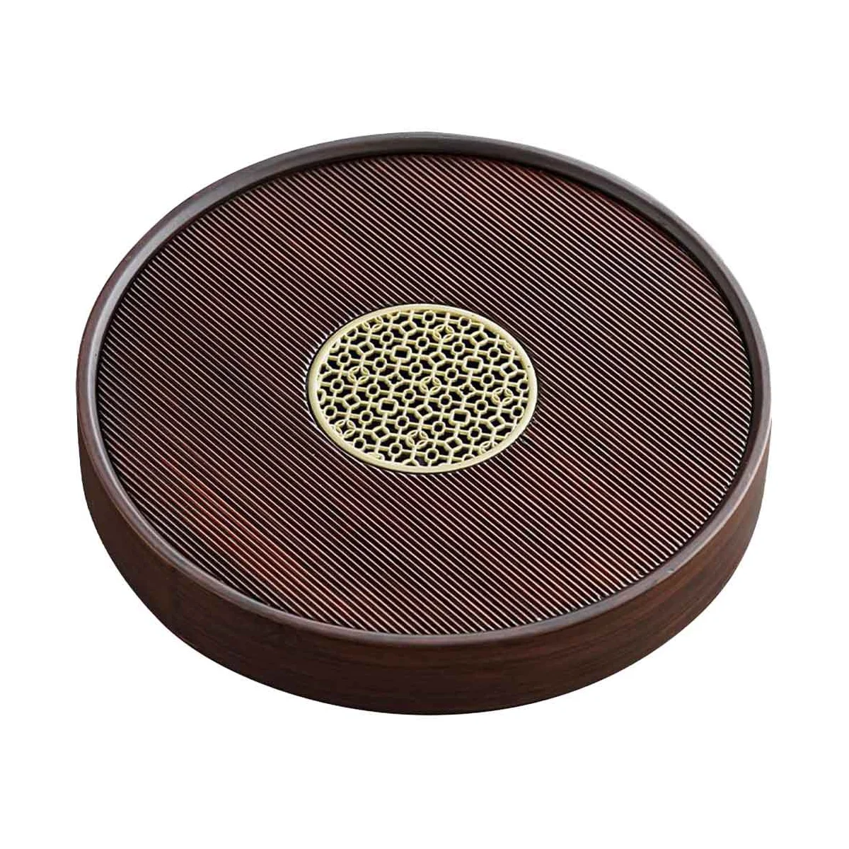 

Bamboo Tea Tray Tea Board Storage Tea Table Tea Plate Tea Saucer Round Chinese Tea Set Tray Pu'Er Tea Tools Tea Tray