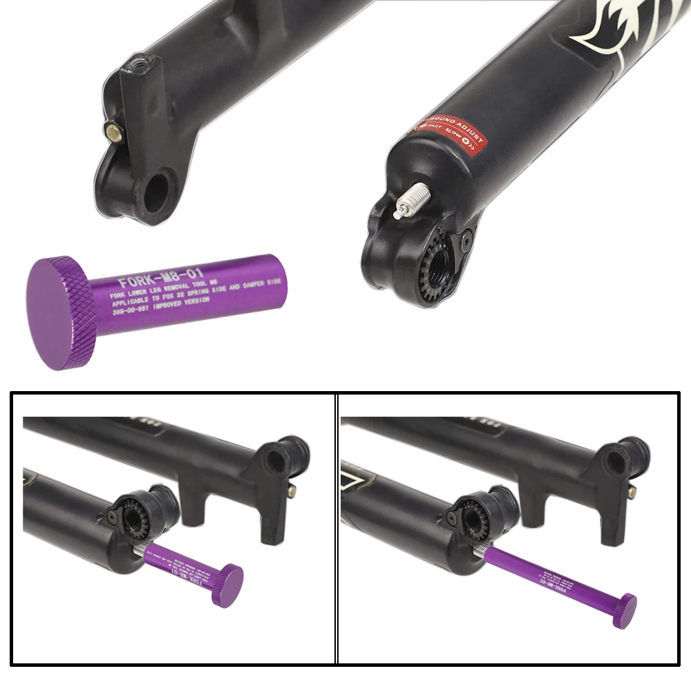 Fahrradgabel-Unterteil-Entfernungswerkzeug Fahrradgabel-Federdämpfer-Entfernungswerkzeug für FOX Vordergabel-Reparatur und Wartung Demontage – Detail 5
