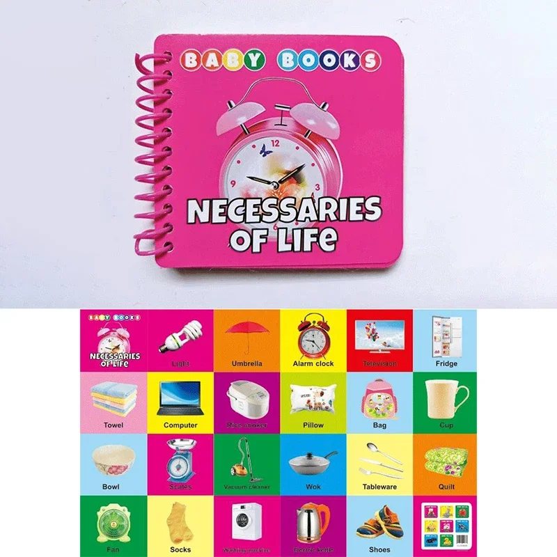 English Language and Cognitive Learning Books for 0-2 Year Olds; Ideal Early Education Children's Gifts