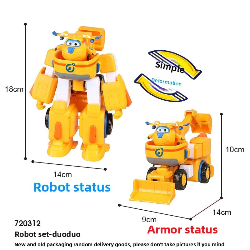 Auldey Super Wings Jett Juego de juguetes de robot combinador transformable, kit de modelo de figura de acción para niños de 3 a 6 años, regalo de cumpleaños