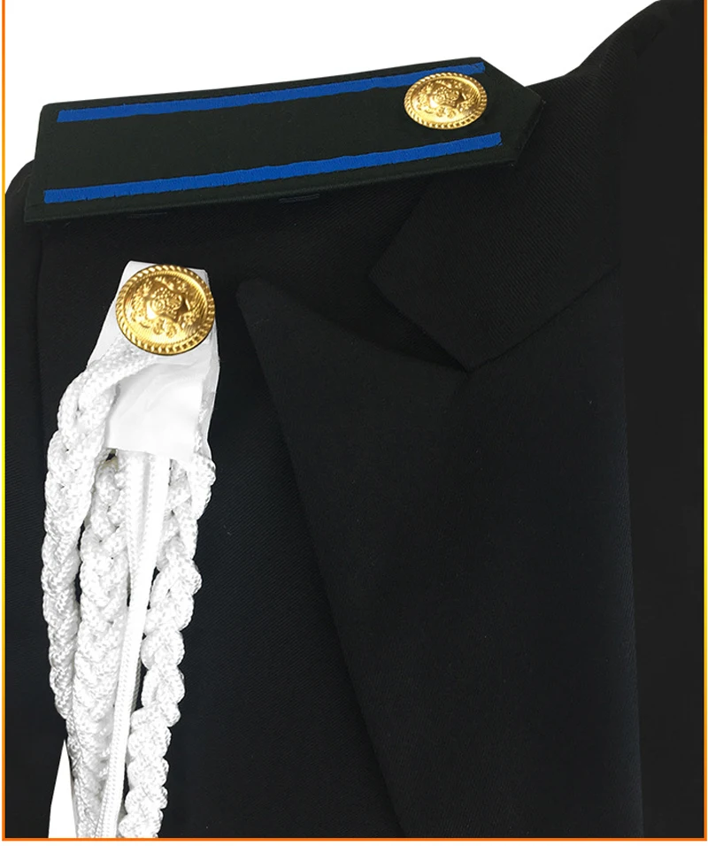 Mens Double Breatsed Steampunk Blazer Jacket Fashion Rope Design Cosplay Clothes Men Party Stage Prom Rock and Roll Costumes